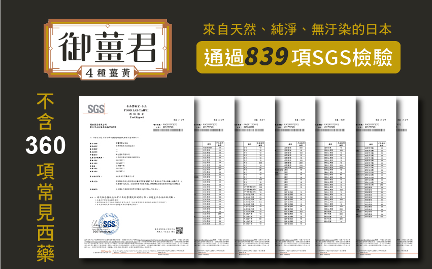 通過839項SGS檢驗-大忙人大美人